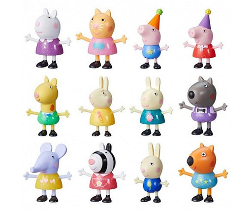 Pipsa Possu Party Friends figuuri 6cm - lajitelmasta 1kpl