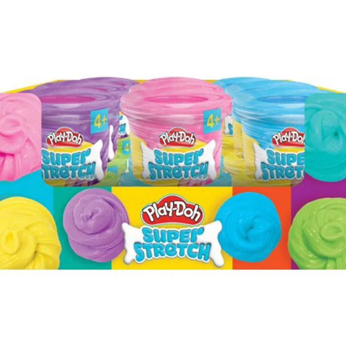 Play-Doh Super Stretch Slimy purkki -lajitelma