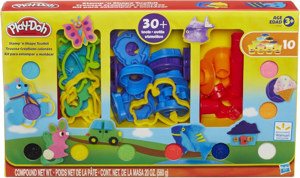 Play-Doh suuri Muovailuvaha + muotti pakkaus