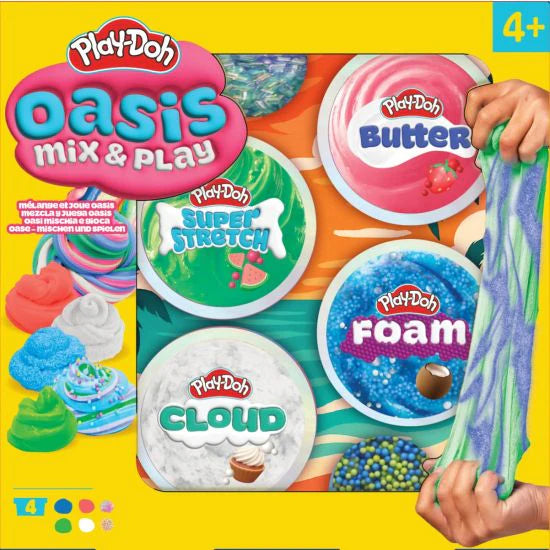 Play-Doh muovailu Oasis Mix & Play tuoksuilla -pakkaus