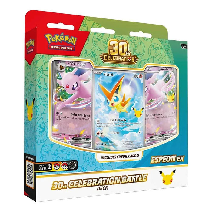 Pokémon 30th Celebration Battle Deck Sylveon ex keräilykortti pakkaus - Ennakko