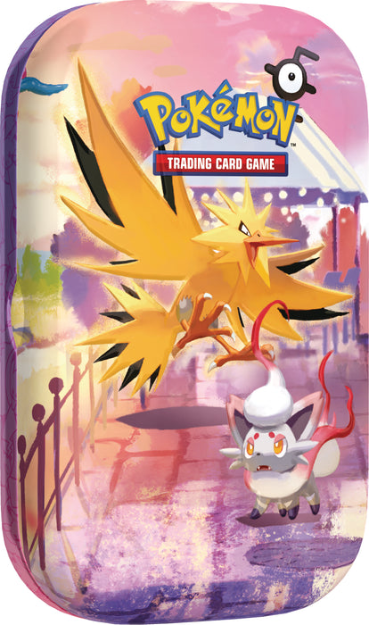 Pokémon 30th Celebration Mini Tin: Zapdos & Hisuian Zorua - Max 1kpl per asiakas! - Ennakkotilaus