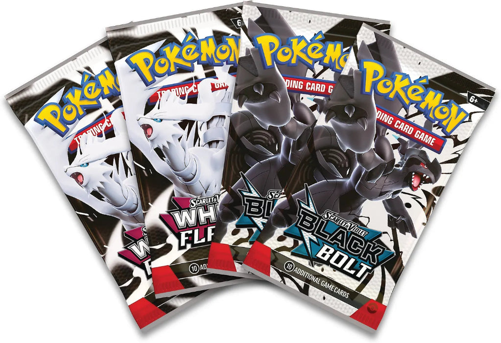 Pokemon Black Bolt & White Flare Victini Illustration Rare Collection keräilykortti -pakkaus