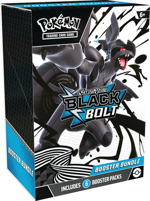 Pokemon Booster Bundle ZSV10.5 Black Bolt keräilykortti pakkaus
