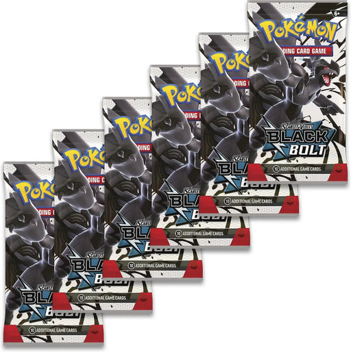 Pokemon Booster Bundle ZSV10.5 Black Bolt keräilykortti pakkaus