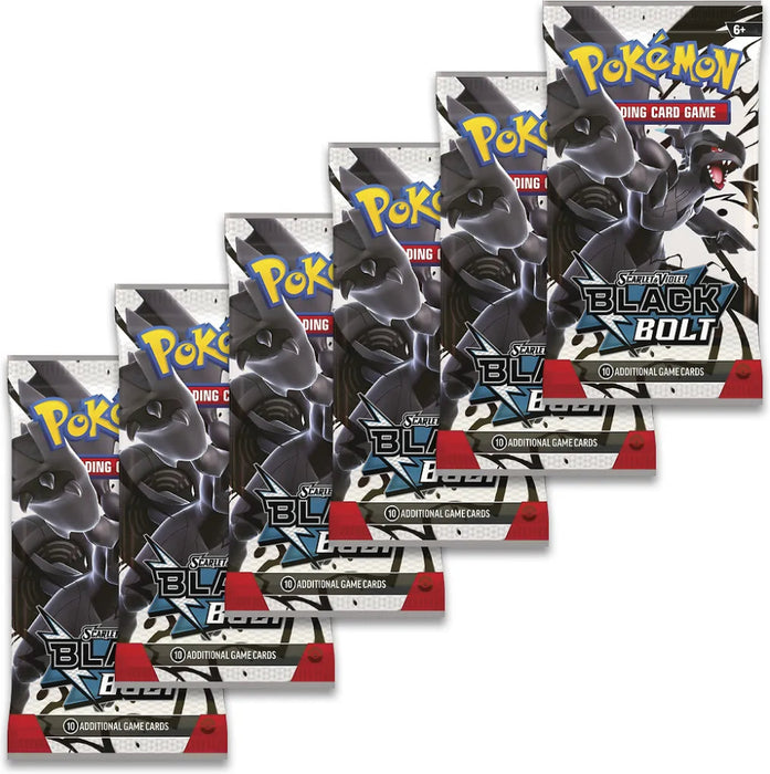 Pokemon Booster Bundle ZSV10.5 Black Bolt keräilykortti pakkaus