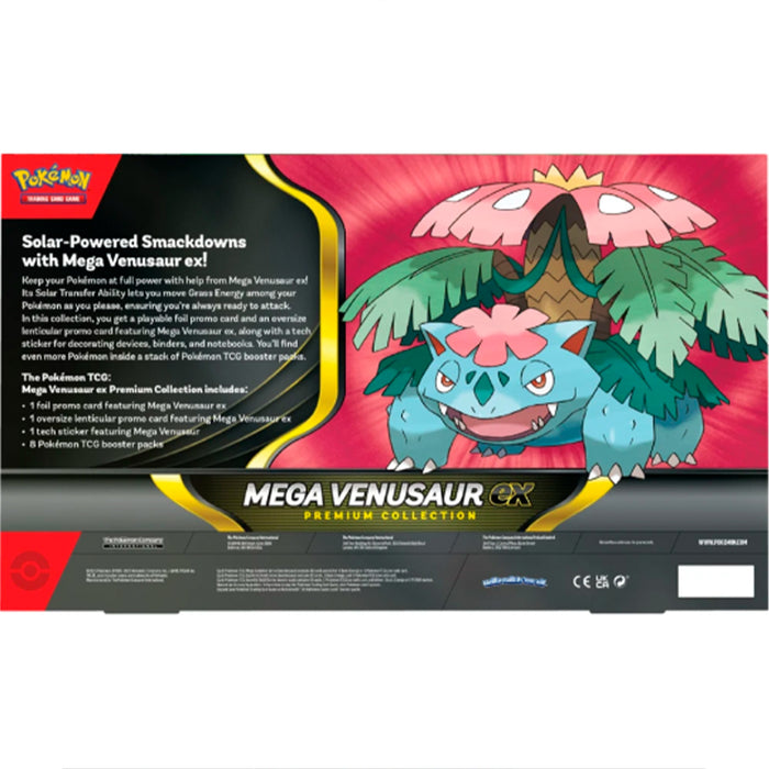 Pokémon Box Premium EX Mega Venusaur keräilykortti -pakkaus