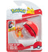 Pokemon Charmander figuuri ja Clip'n' Go - poke pallo