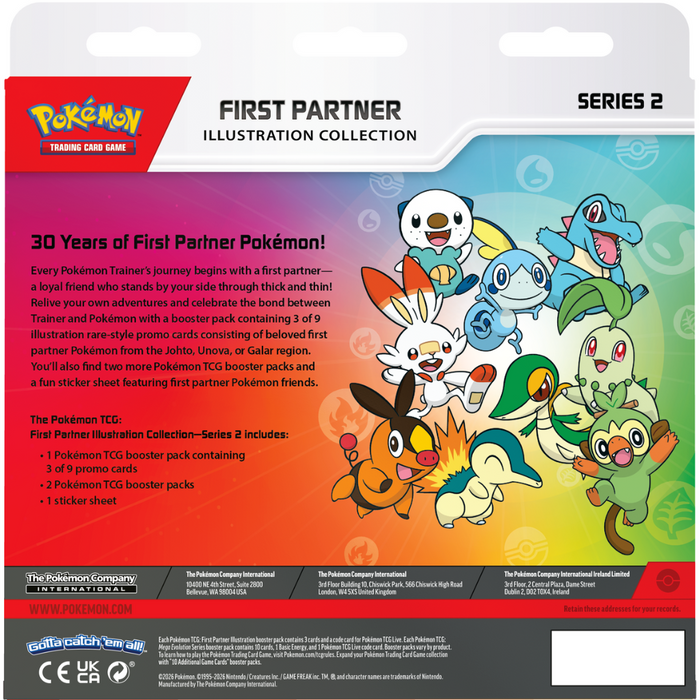 Pokémon First Partner Illustration Collection Series 2