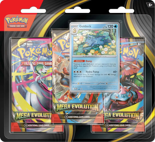 Pokemon ME01 Mega Evolution Blister - Golduck - Ennakko
