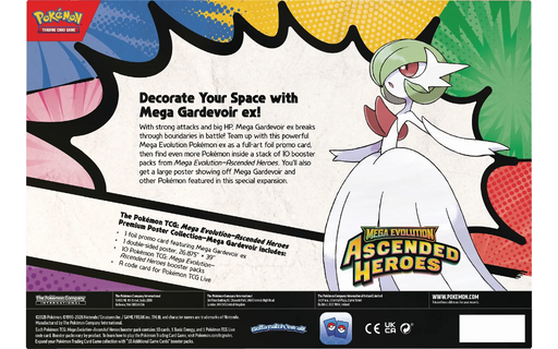 Pokémon ME02.5 Premium Poster Collection - Mega Gardevoir EX