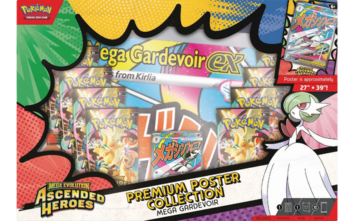 Pokémon ME02.5 Premium Poster Collection - Mega Gardevoir EX