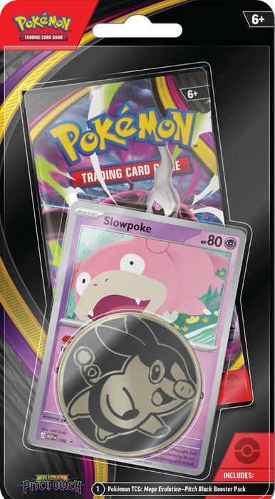 Pokemon Mega Evolution 05 Pitch Black Checklane Blister - Slowpoke