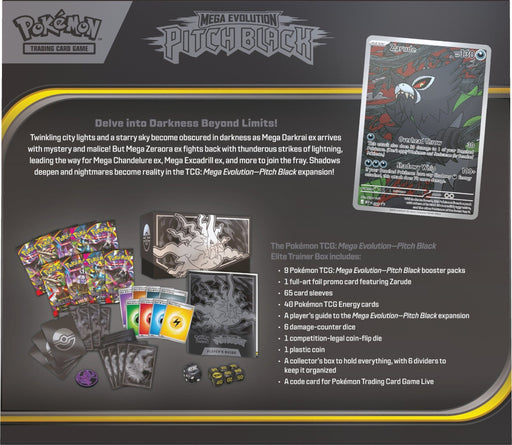 Pokemon Mega Evolution Elite Trainer Box ME05 Pitch Black