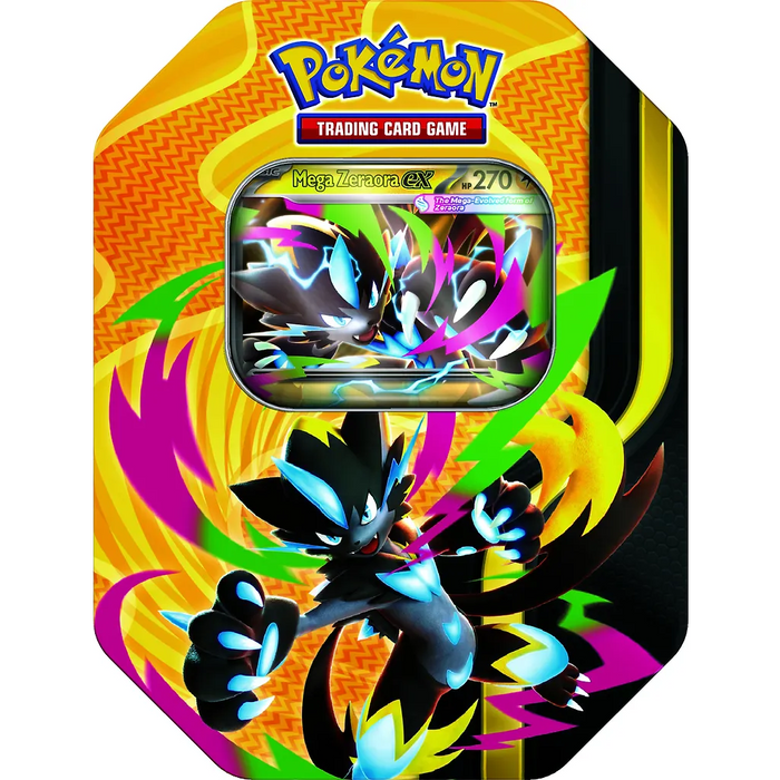Pokèmon Mega Zeraora EX Tin - Ennakko
