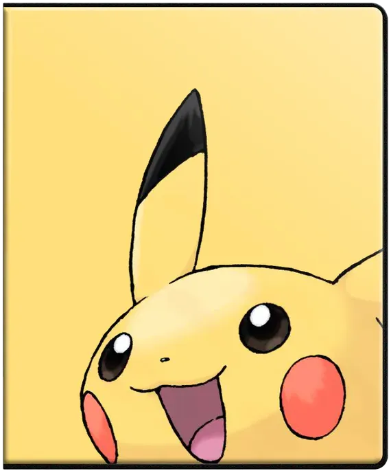 Pokemon Pikachu 9-pocket - iso A4 kansio korteille