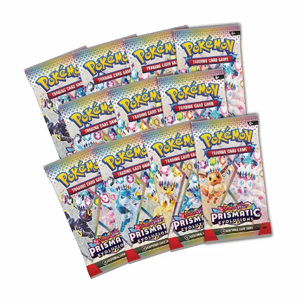 Pokémon Prismatic Evolutions Premium Figure Collection keräilykortti pakkaus