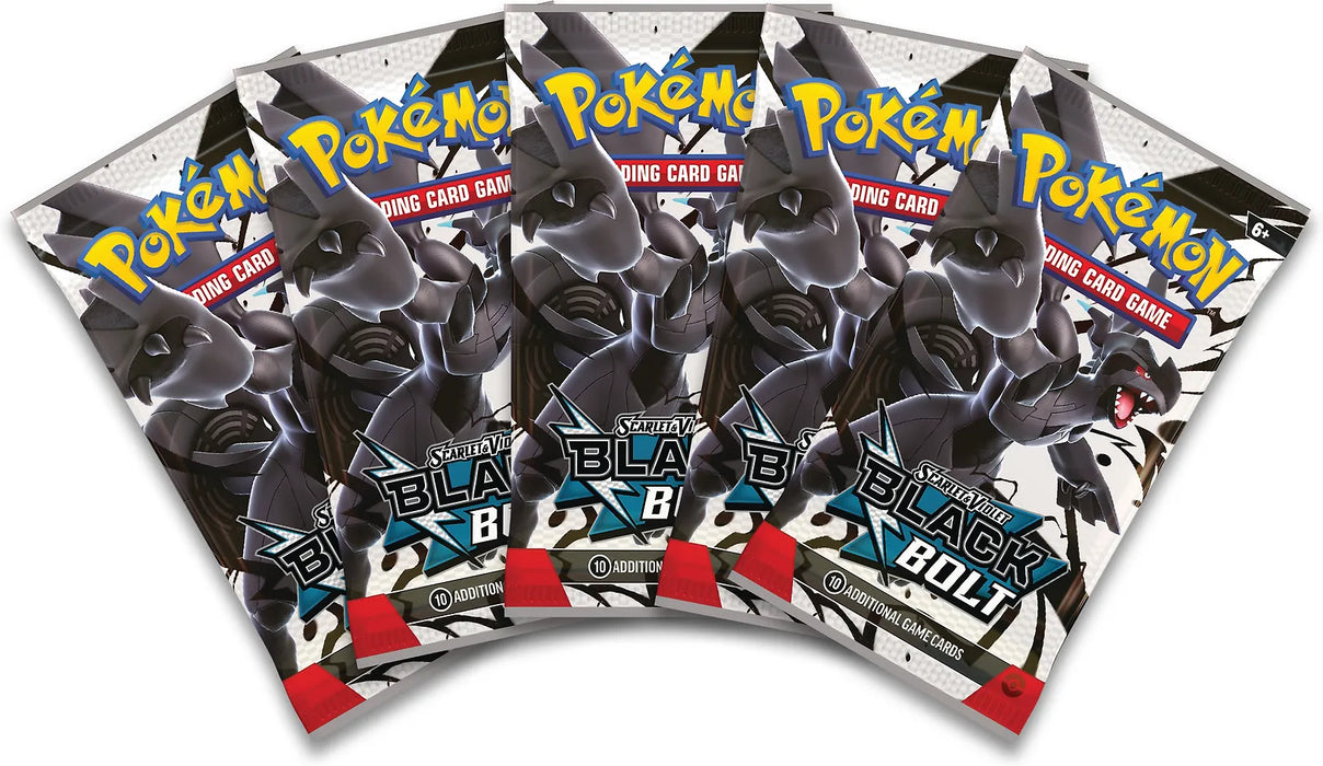 Pokemon SV10.5 Black Bolt Binder Collection keräilykortti pakkaus