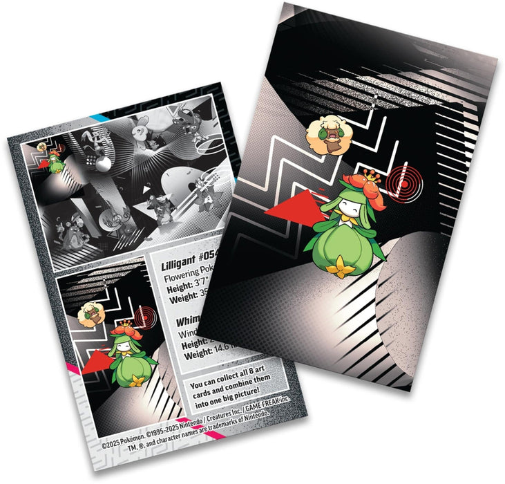 Pokemon SV10.5: Unova Mini Tin Lilligant & Whimsicott - Black Bolt & White Flare