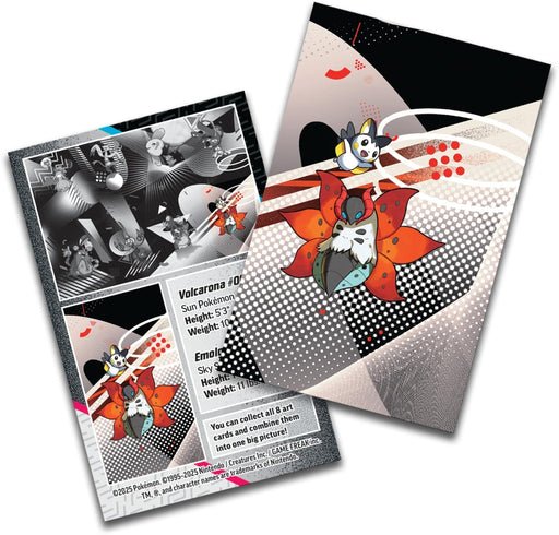 Pokemon SV10.5: Unova Mini Tin Volcarona & Emolga (Black Bolt & White Flare)