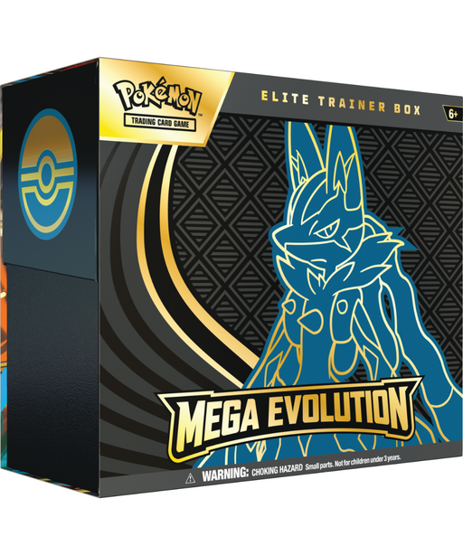 Pokemon TCG: ME01 Mega Evolution - Elite Trainer Box - Mega Lucario