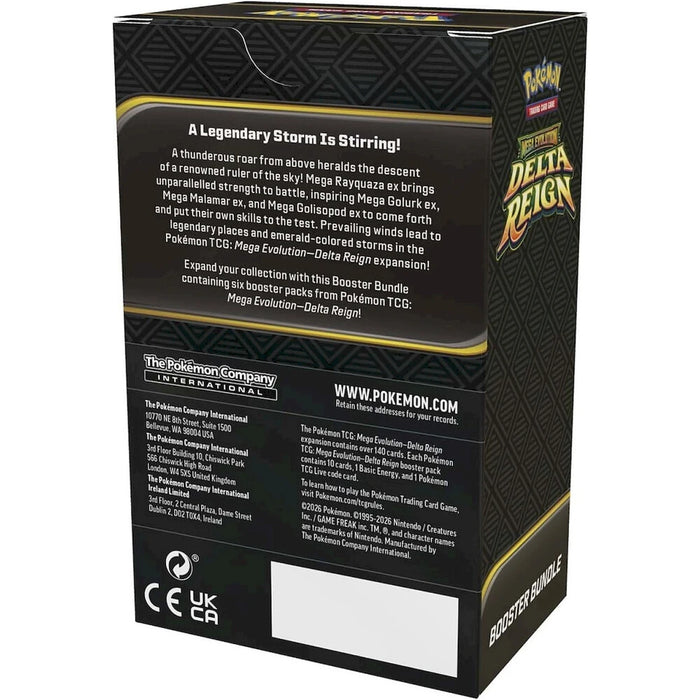 Pokémon TCG: ME6 Delta Reign Booster Bundle (Julkaisu 6.11.2026)