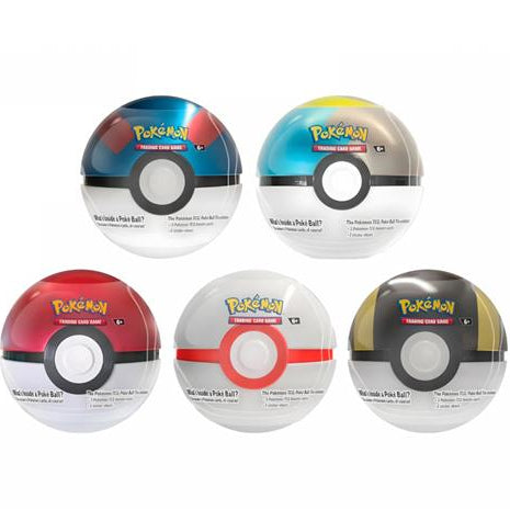 Pokémon Tin Pokeball -keräilykortti pakkaus - lajitelma