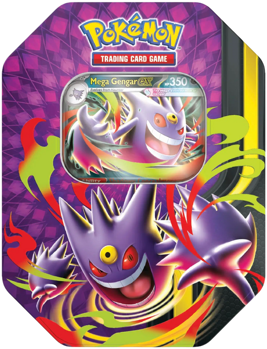 Pokémon Tin Summer 2026 Mega Gengar EX - keräilykortti pakkaus