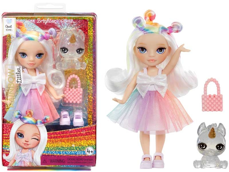 Rainbow High Littles Opal Raine -nukke ja yksisarvinen