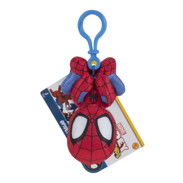 Spiderman pehmolelu Clip on -kiinnityksellä