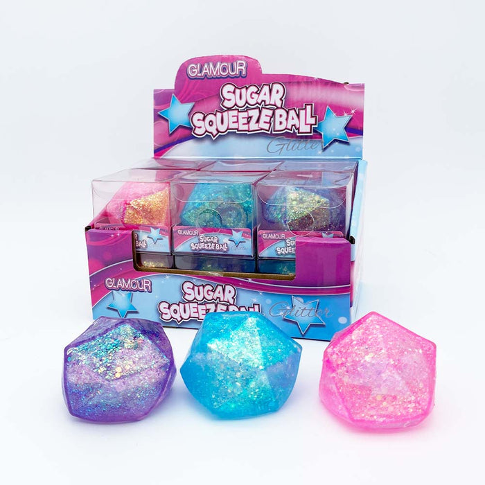 Sugar Squeeze Glitter Timantti puristelu fidget lelu