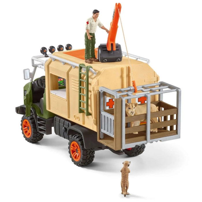 Schleich 42475 Suuri eläinten pelastusrekka
