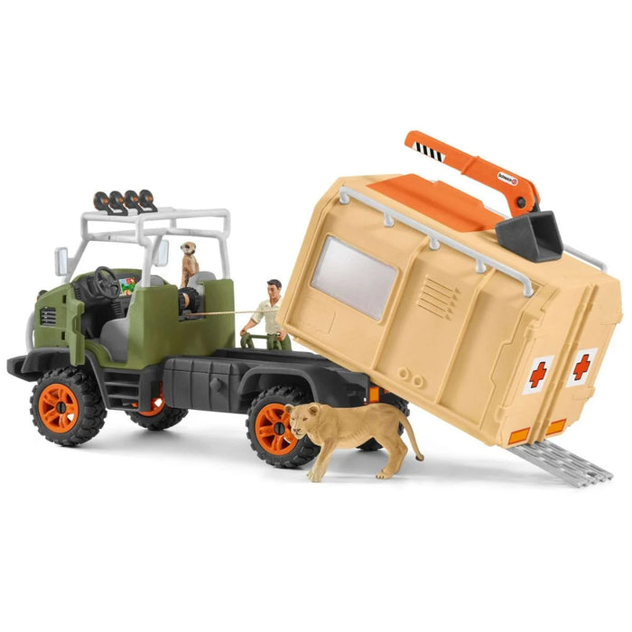 Schleich 42475 Suuri eläinten pelastusrekka