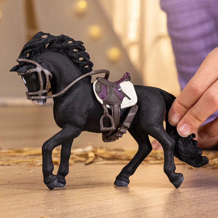 Schleich 42707 Andalusian hevonen + satula ja suitset
