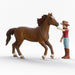 Schleich 42711 ratsastaja Hannah & Cayenne hevonen + varusteet - Tulossa pian!