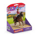 Schleich 42711 ratsastaja Hannah & Cayenne hevonen + varusteet - Tulossa pian!
