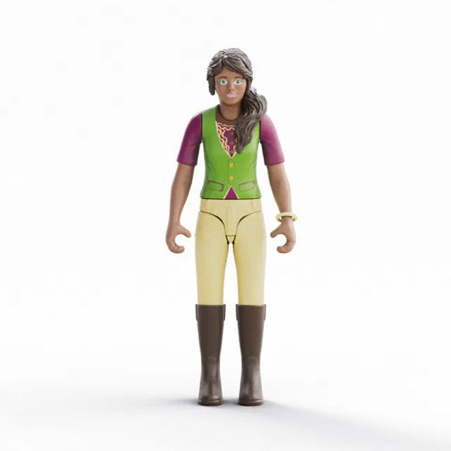 Schleich 42714 ratsastaja Sarah & Mystery hevonen + varusteet