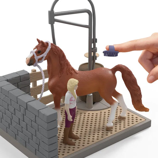 Schleich 42792 Sofian hevosten pesupaikka