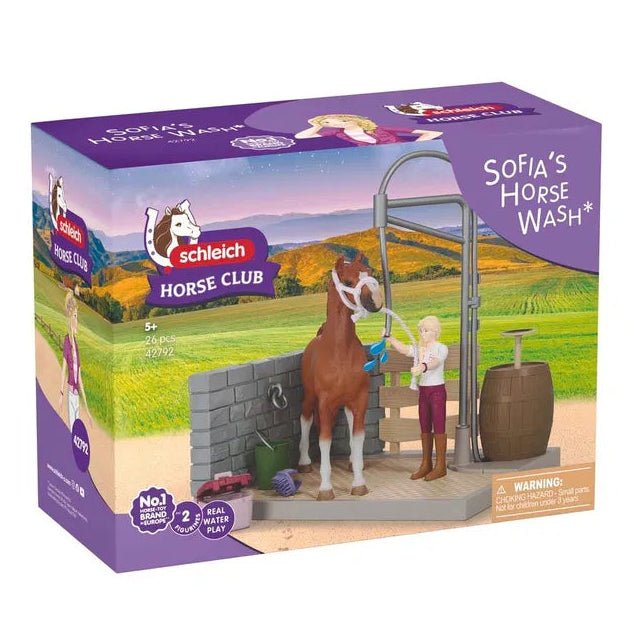 Schleich 42792 Sofian hevosten pesupaikka