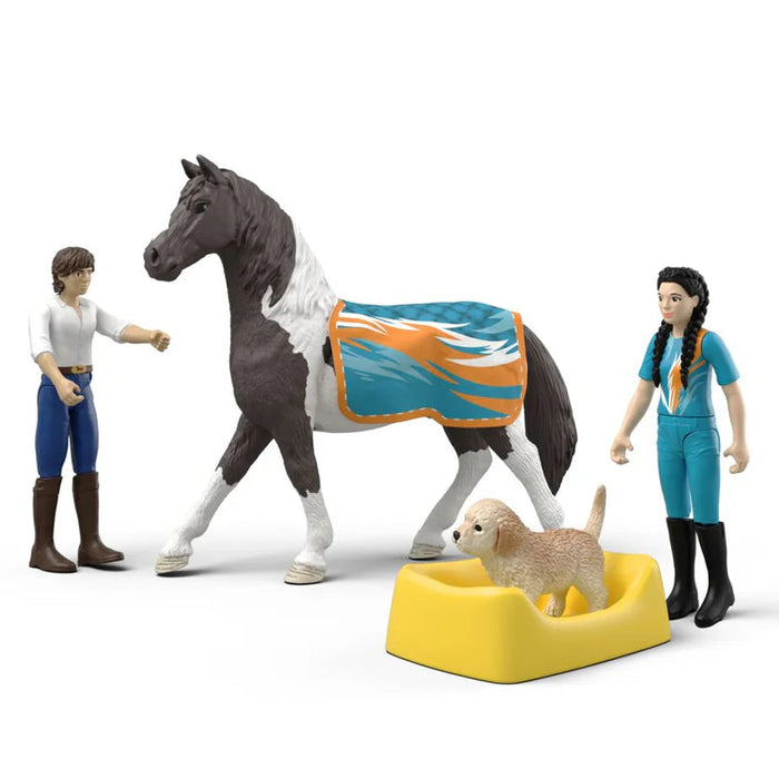 Schleich 42799 Kimin vikellys ratsastus leikkisetti - Ennakkotilaus