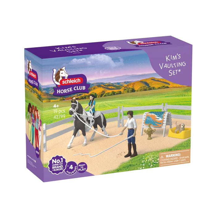Schleich 42799 Kimin vikellys ratsastus leikkisetti - Ennakkotilaus