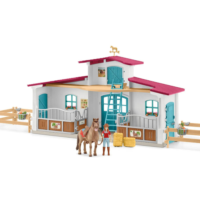 Schleich 72222 Lakesiden ratsastuskeskus Talli