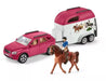 Schleich 72223 Auto ja hevos traileri