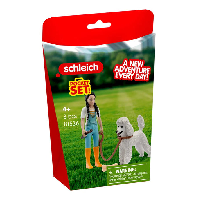 Schleich 81536 Pocket Set Puistokävely seikkailu - Ennakkotilaus