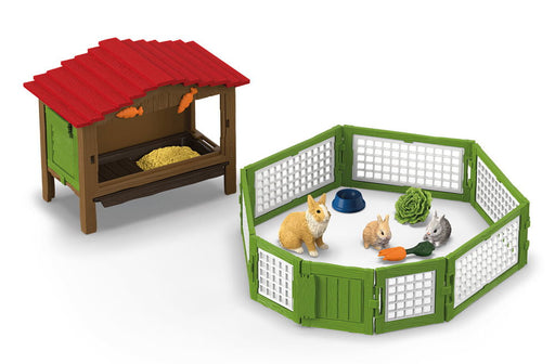 Schleich 42728 Kanin koppi ja 3 pupua