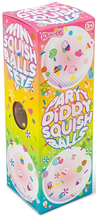 Scrunchems Party Diddy stressi pallot 3kpl