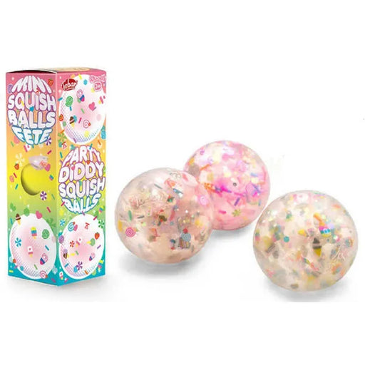 Scrunchems Party Diddy stressi pallot 3kpl