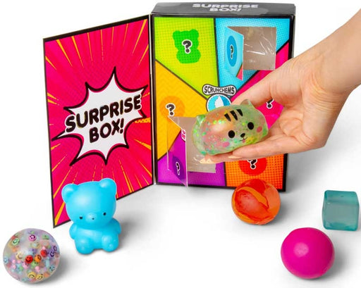 Scrunchems Surprise Box stressi lelut 6kpl - Yllätyspakkaus