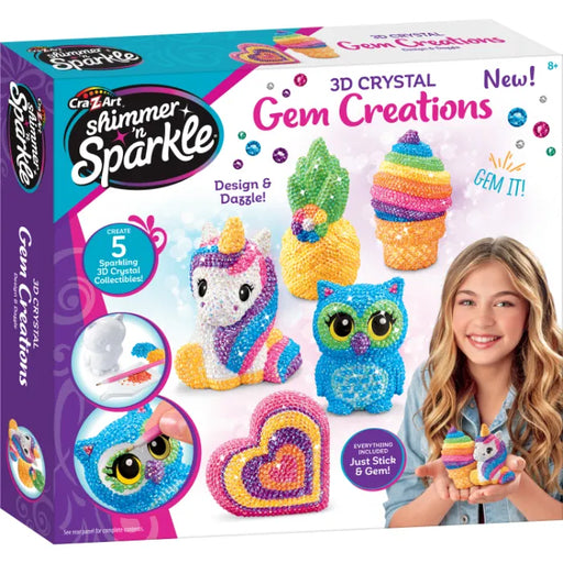 Shimmer 'n Sparkle 3D Timanttiaskartelu pakkaus