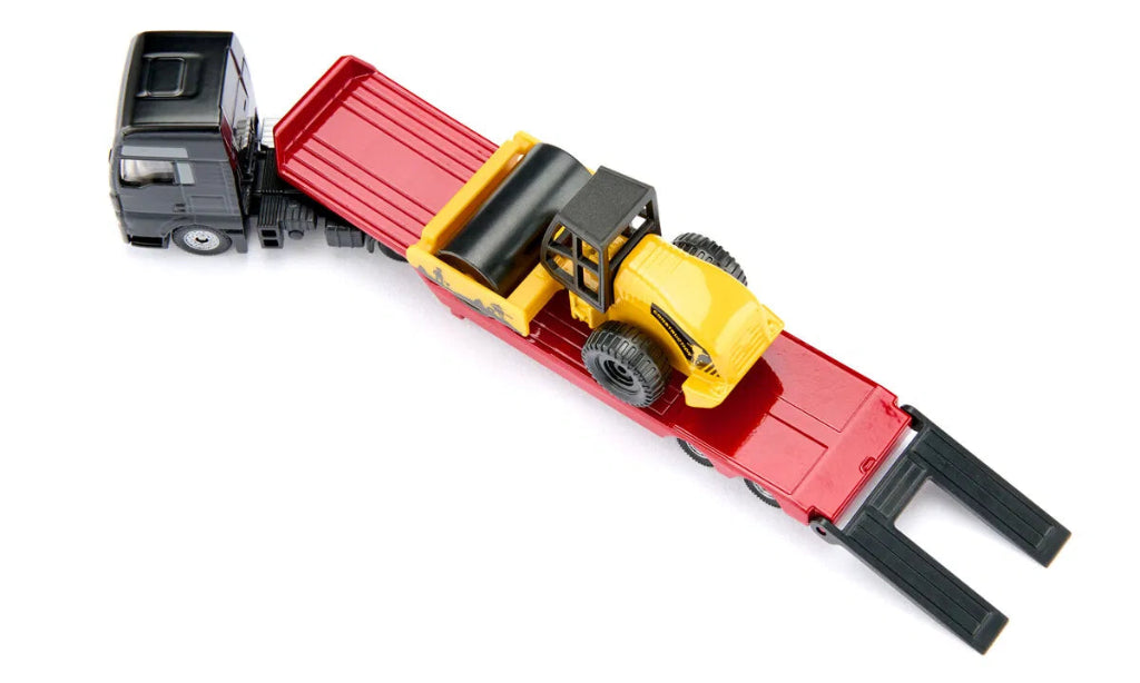 Siku 1760 MAN Rekka, lavetti ja tiejyrä 1:87